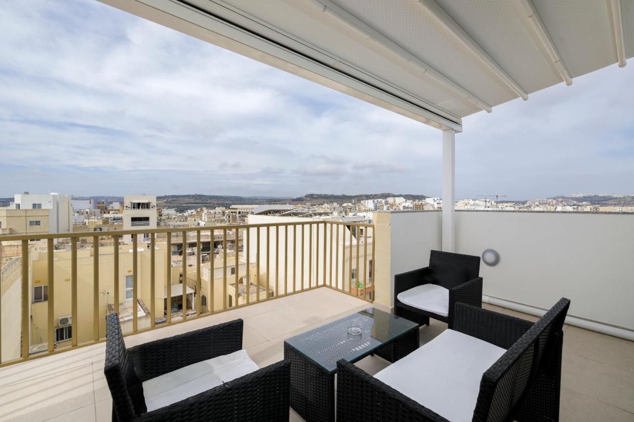 Hilltop Apartments - Stylish Comfort Living Close To The Sea, Bugibba 세인트폴스베이 외부 사진