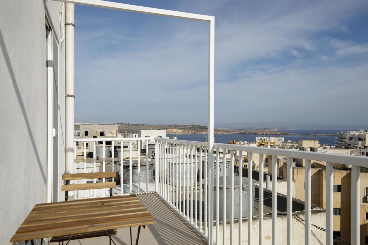 Hilltop Apartments - Stylish Comfort Living Close To The Sea, Bugibba 세인트폴스베이 외부 사진