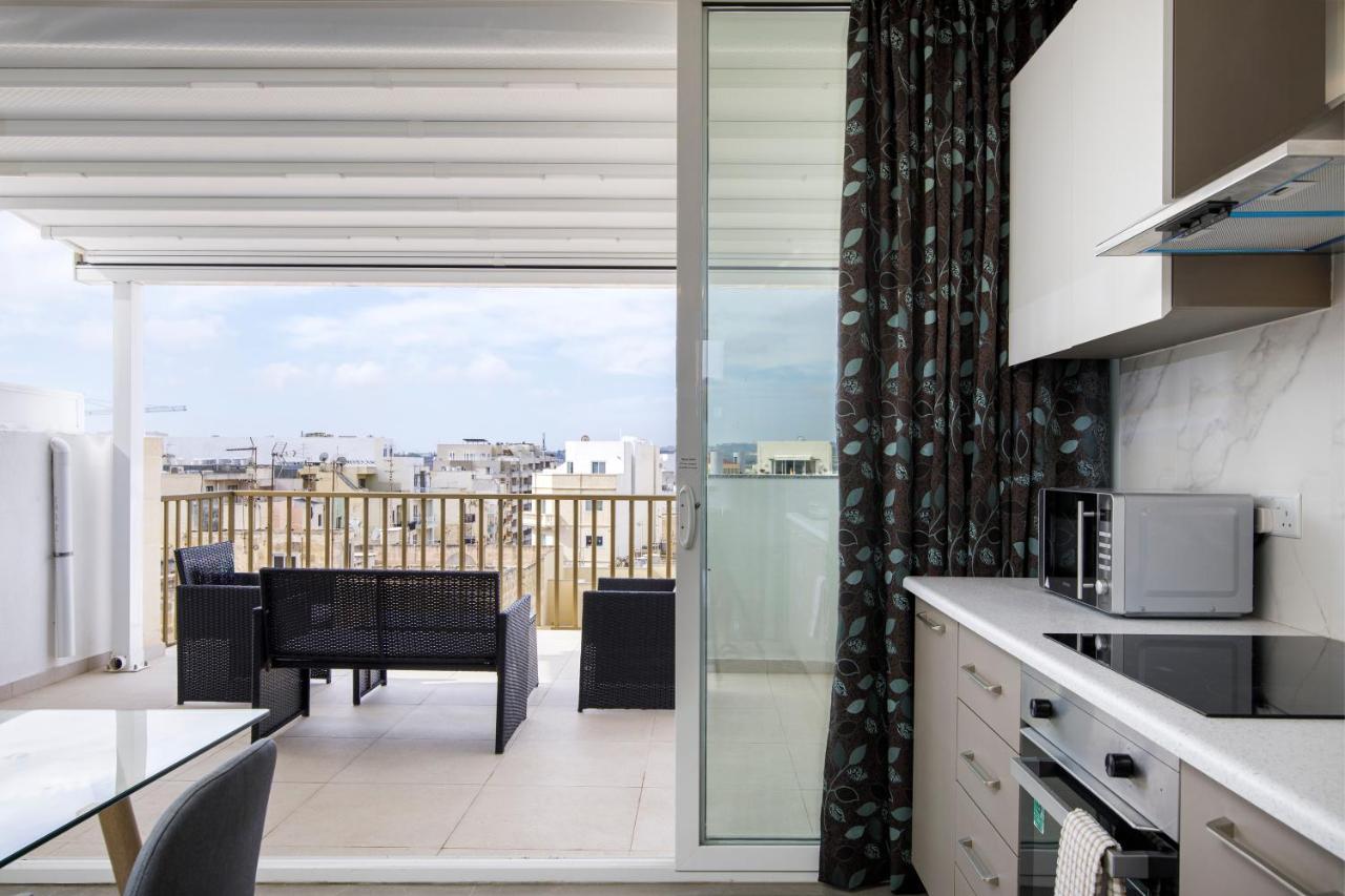 Hilltop Apartments - Stylish Comfort Living Close To The Sea, Bugibba 세인트폴스베이 외부 사진